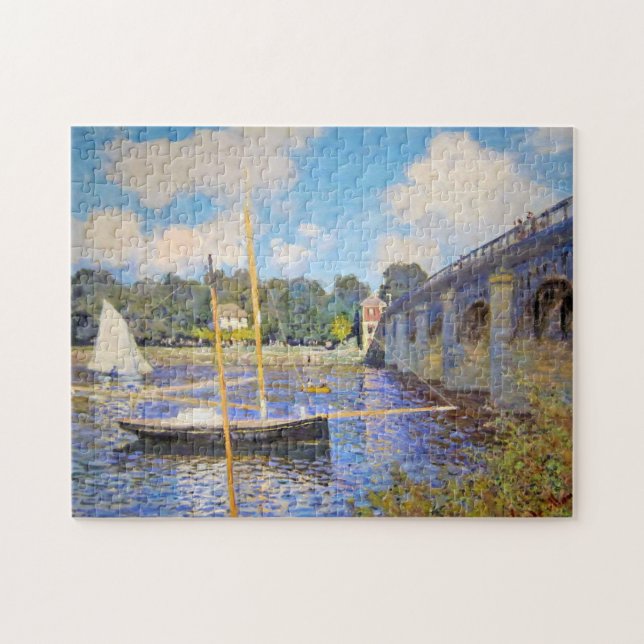 Die Brücke in Argenteuil, Monet (Horizontal)