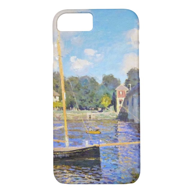 Die Brücke in Argenteuil, Monet Case-Mate iPhone Hülle (Rückseite)