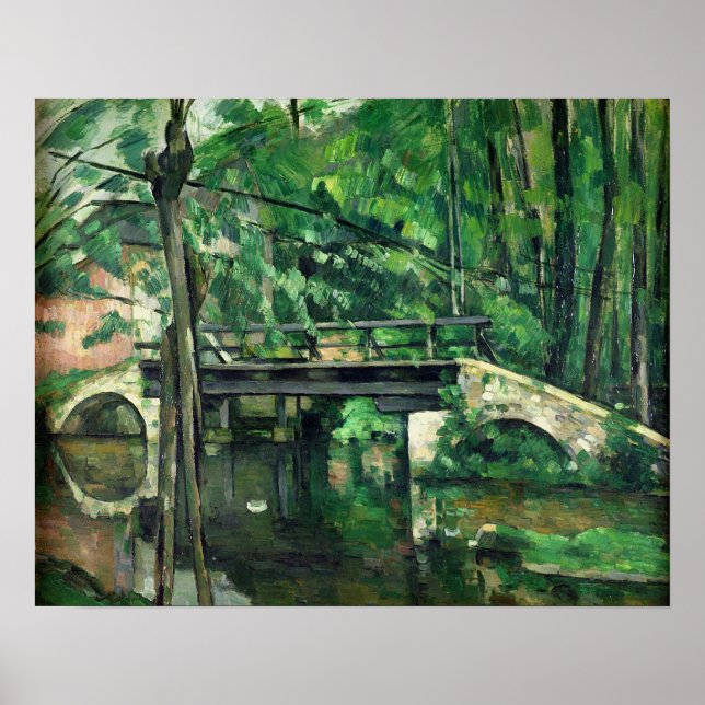 Die Brücke in Maincy oder die Brücke in Mennecy Poster (Vorne)