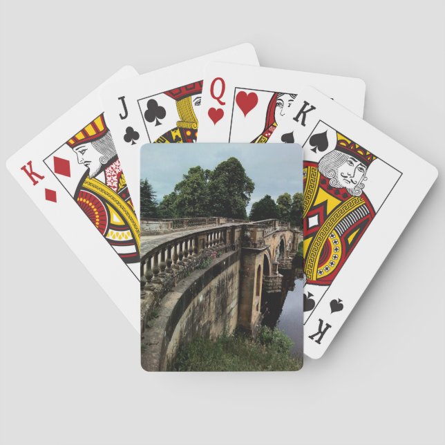 Die Brücke nach Chatsworth Spielkarten (Rückseite)