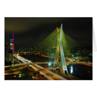 Die Brücke Octavio Frias de Oliveira Sao Paulo