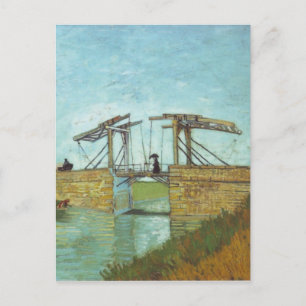 Die Brücke von Arles - Vincent Van Gogh Postkarte