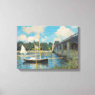 Die Brücke von Claude Monet in Argenteuil Leinwanddruck