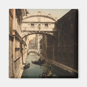Die Brücke von Seufzern II, Venedig, Italien Magnet