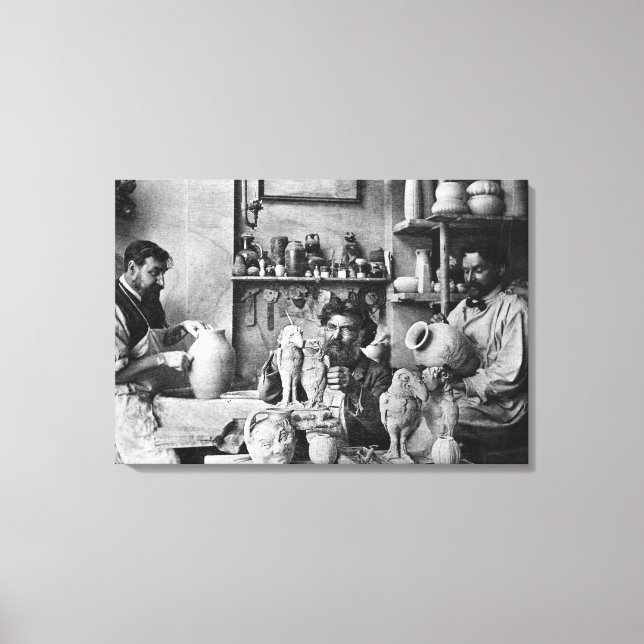 Die Brüder Martin Leinwanddruck (Vorderseite)