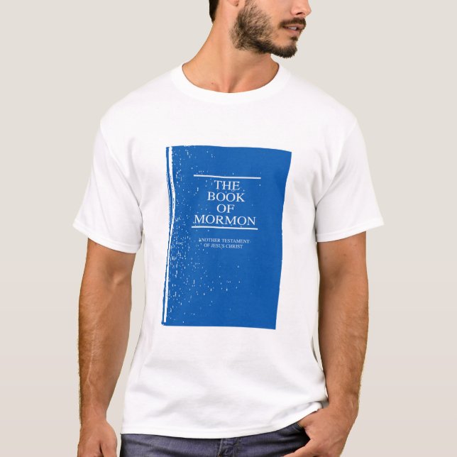 Die Buch Mormon-Bucheinband-Skizze T-Shirt (Vorderseite)