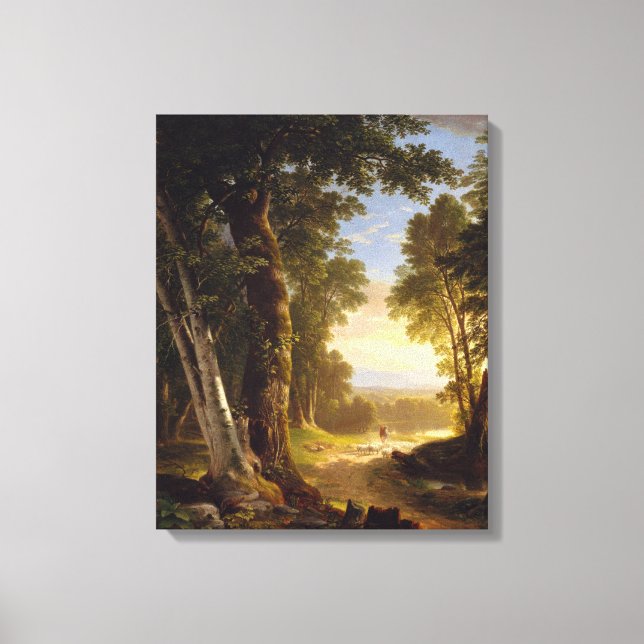 Die Buchen Leinwanddruck (Vorderseite)
