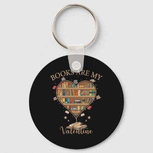 Die Bücher sind mein Valentiner Valentinstag Libra Schlüsselanhänger