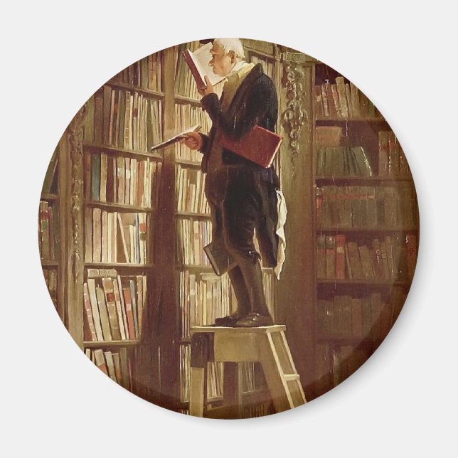 Die Bücherwurm Magnet (Vorne)