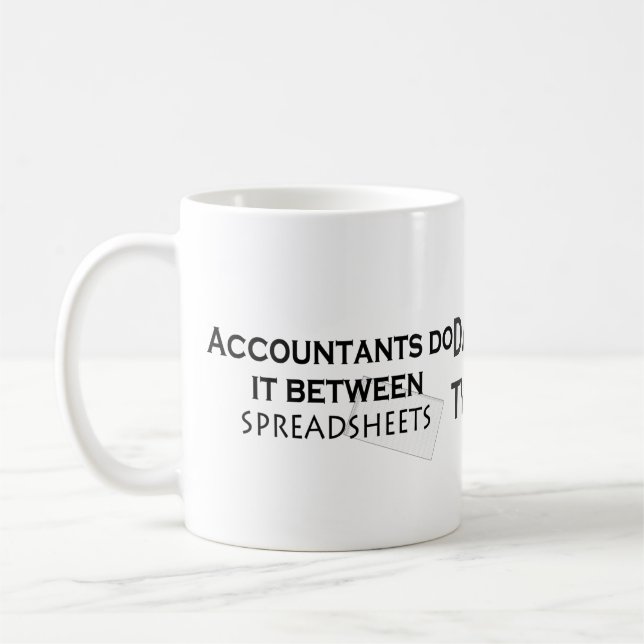 Die Buchhalter machen das! Kaffeetasse (Links)