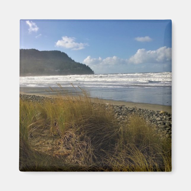 Die Bucht am Meer, Oregon Magnet (Vorne)
