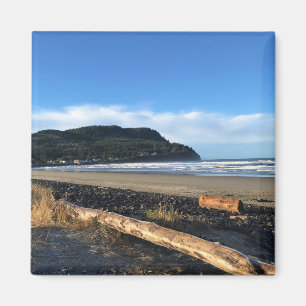 Die Bucht direkt am Meer, Oregon Magnet