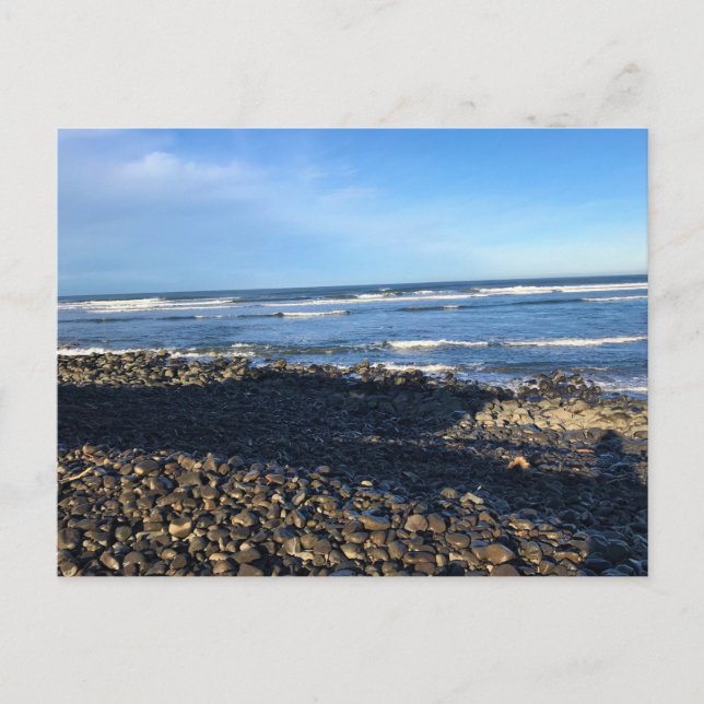 Die Bucht direkt am Meer, Oregon Postkarte (Vorderseite)