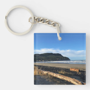 Die Bucht direkt am Meer, Oregon Schlüsselanhänger
