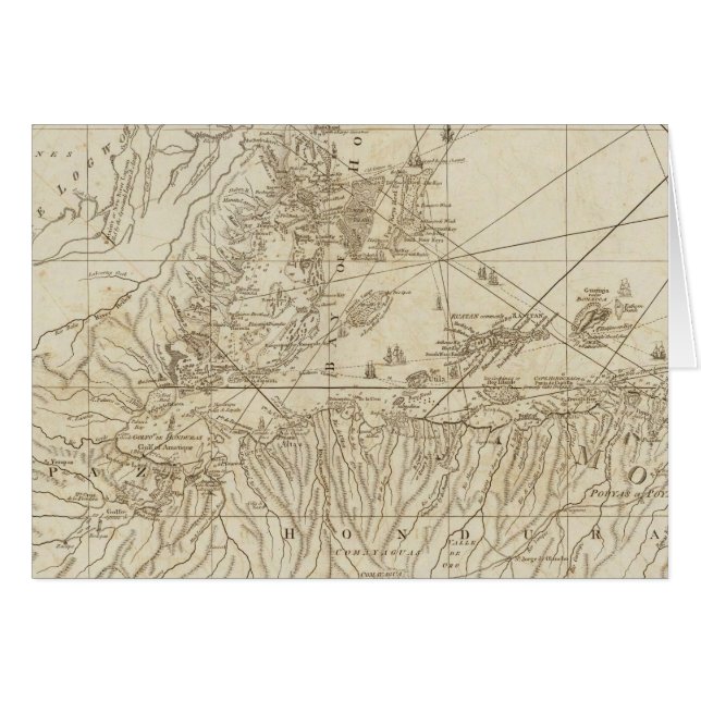 Die Bucht von Honduras (Vorderseite (Horizontal))