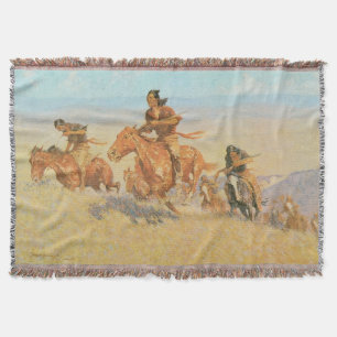Die Buffalo Runners, Big Horn Basin von Remington Decke