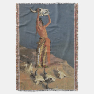 Die Büffel kehren zurück von Frederic Remington Decke