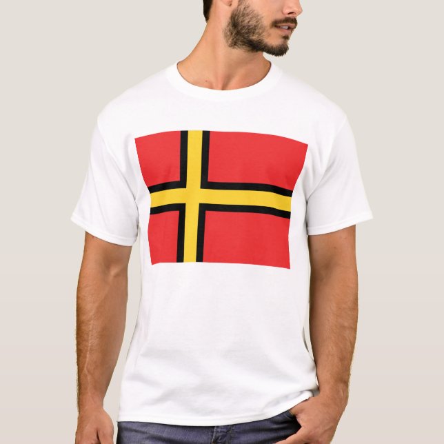 Die Bundesrepublik- Deutschlandflagge (Antrag T-Shirt (Vorderseite)