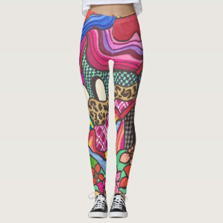 Die bunten Häuser Leggings