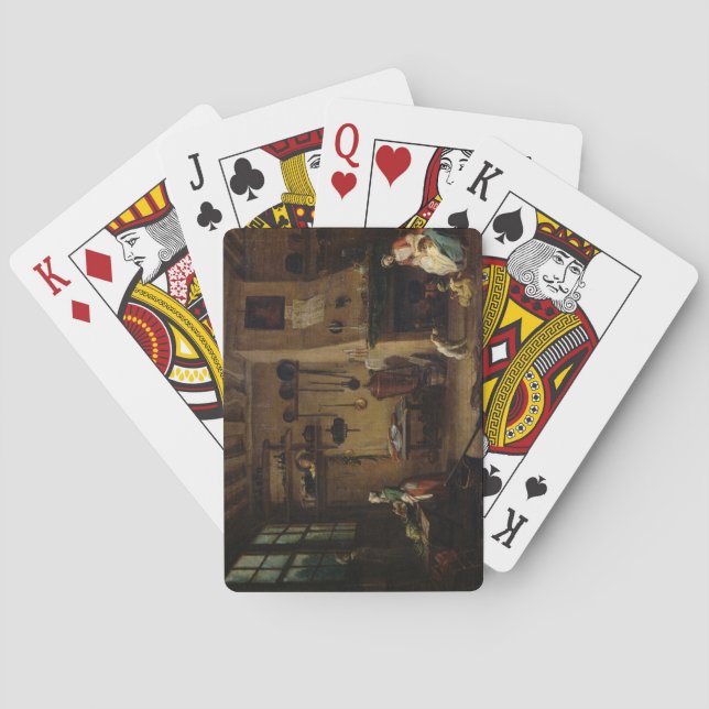 Die bürgerliche Küche Spielkarten (Rückseite)