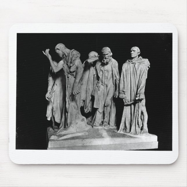 Die Burghers von Calais, 1889 Mousepad (Vorne)