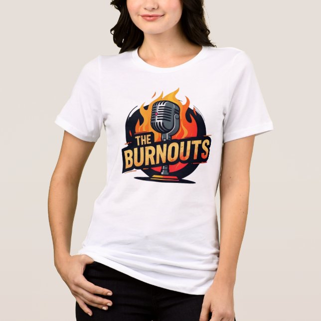 "Die Burnouts" Tri-Blend Shirt (Vorderseite)