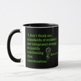 Die Büro Argumentstopper Tasse, Rightyausgabe Tasse