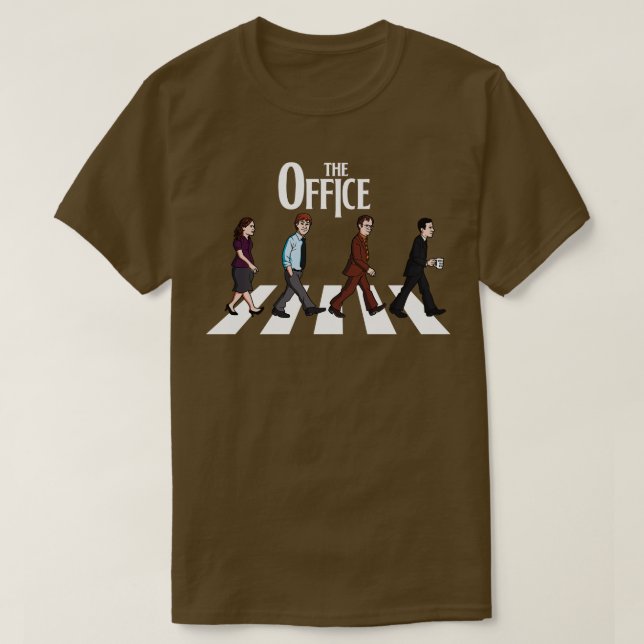 Die Bürostraße T-Shirt (Design vorne)