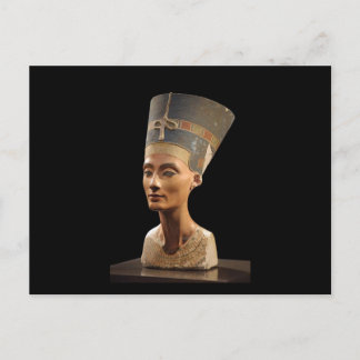 Die Büste der Königin Nefertiti Postkarte