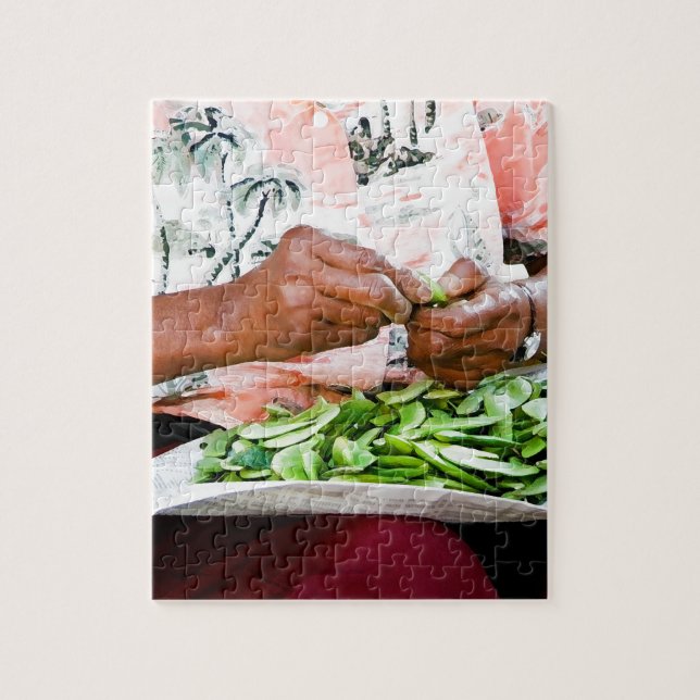 Die Butterbohne-Dame (Vertikal)