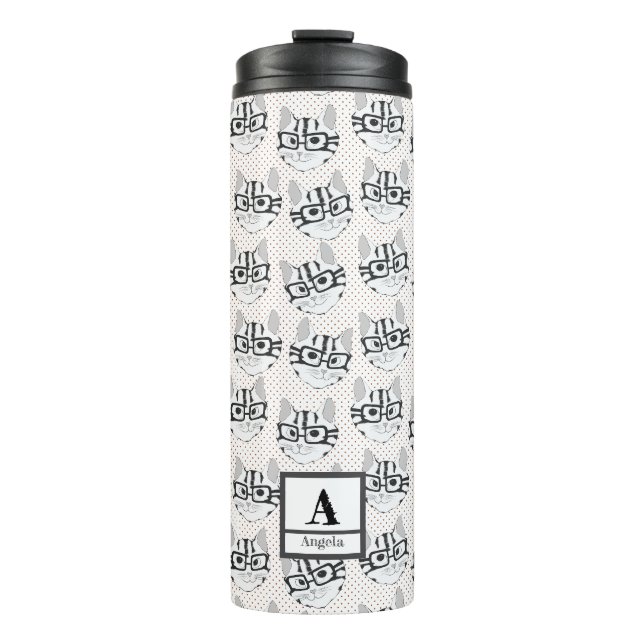 Die Cadstudios White Thermosbecher (Vorderseite)