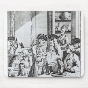 Die Café-Politiker Mousepad