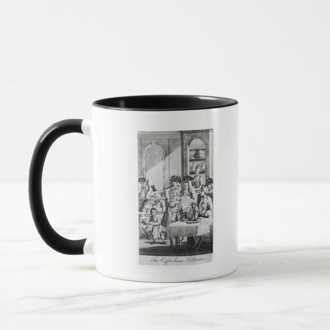 Die Café-Politiker Tasse (Links)