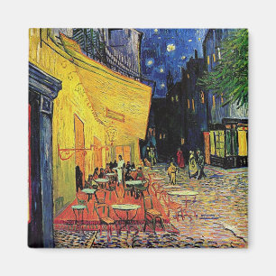 Die Cafeteria-Terrasse auf dem Platz du forum, Arl Magnet