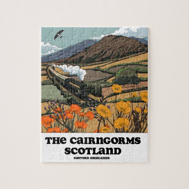 Die Cairngorms Schottland  (Vertikal)