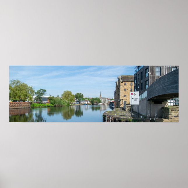 Die Calder & Hebble Navigation, Wakefield Poster (Vorne)