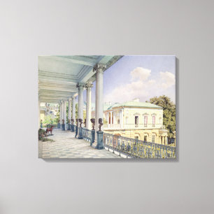 Die Cameron-Galerie bei Tsarskoye Selo, 1859 Leinwanddruck