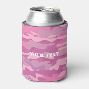 Die Camouflage der Girly-Roink-Army kann kälter w Dosenkühler