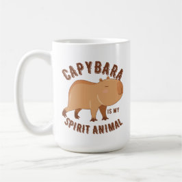 Die Capybara ist mein Geiststier Kaffeetasse