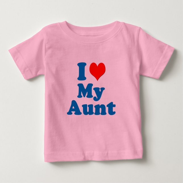 Die Cariad-Sammlung - Ich höre meine Tante Baby T-shirt (Vorderseite)