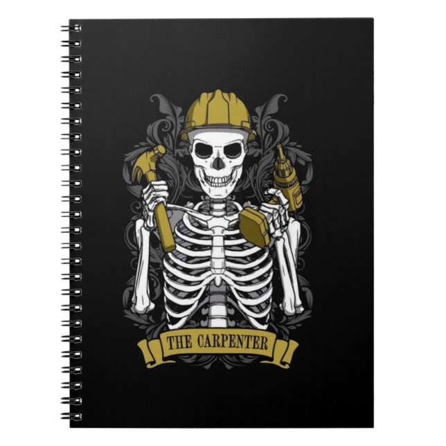 Die Carpenter Tarot Card Notebook Collection Notizblock (Vorderseite)