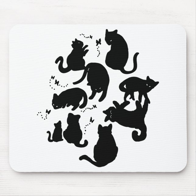 Die Cat Gang. Mousepad (Vorne)