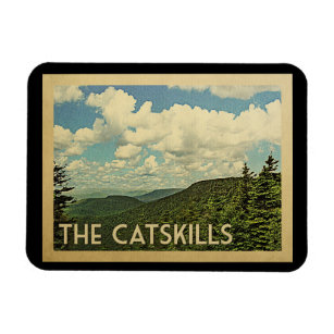 Die Catskills New York Vintage Reise Magnet