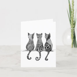 Die Catwalk House Card Karte