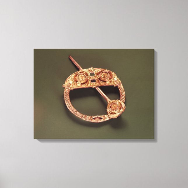 Die Cavan oder 'Queen's' Brooch, aus Cavan Leinwanddruck (Vorderseite)