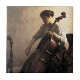 Die Cellist (von Joseph DeCamp) Fliese