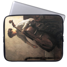 Die Cellist (von Joseph DeCamp) Laptopschutzhülle