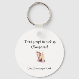 Die Champagnerdiät Schlüsselanhänger
