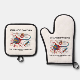 Die Chance favorisiert die intuitiv vernetzte Neur Ofenhandschuh & Topflappen-Set