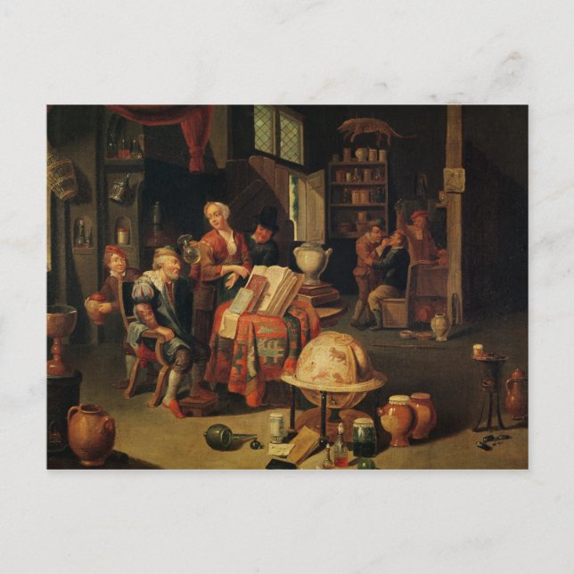 Die Charlatan Postkarte (Vorderseite)